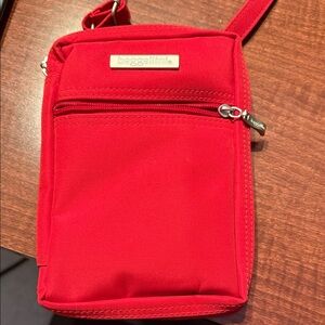 Baggallini Red Crossbody Phone Bag